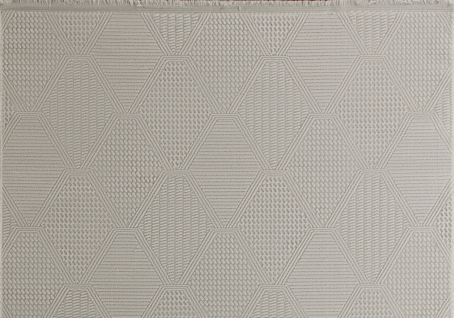 Dekoratif Halı MİRABELLA - 0405A BEYAZ-BEYAZ