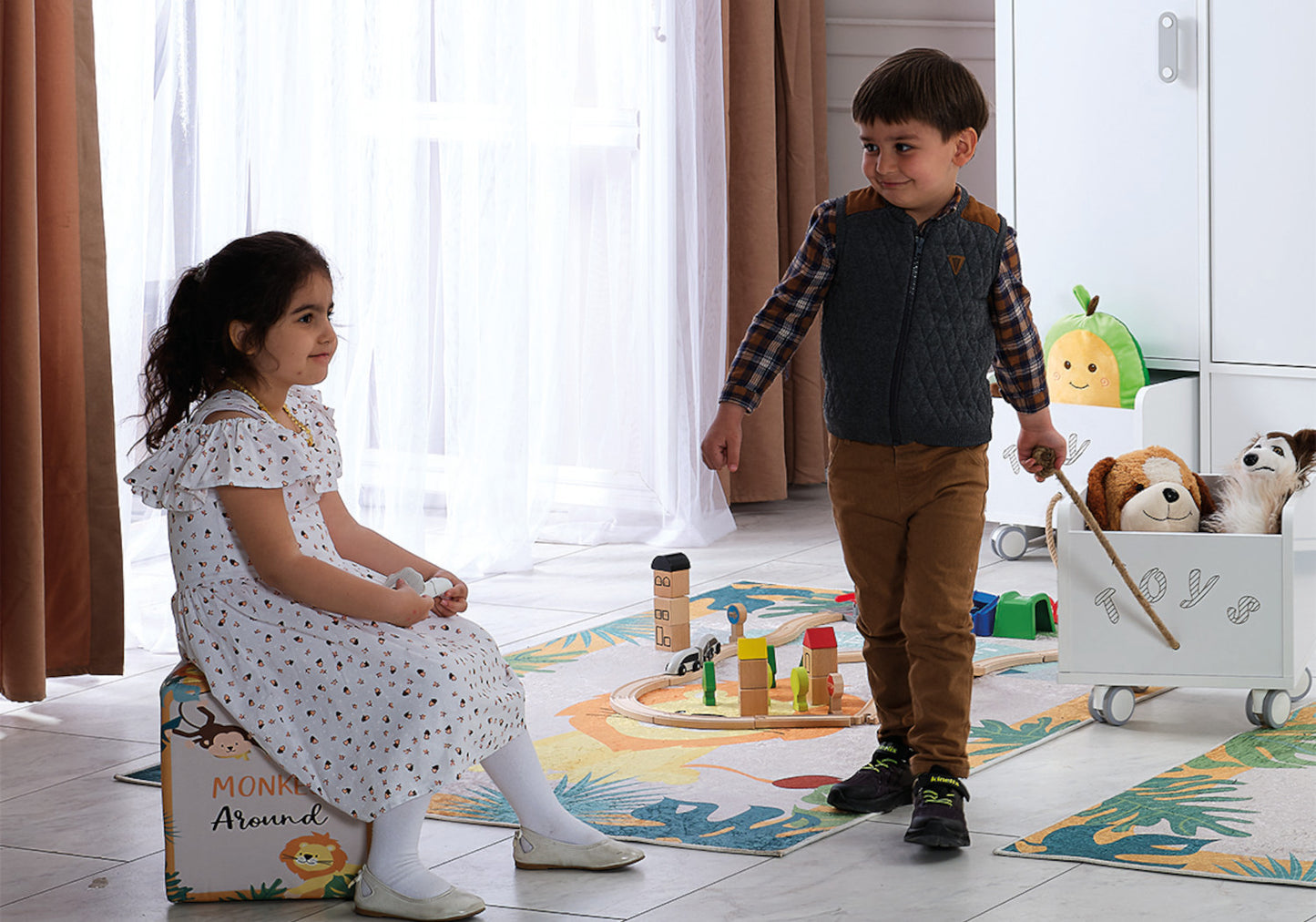 Çocuk Oda Takımı Montessori MY WORLD SAFARİ MAX