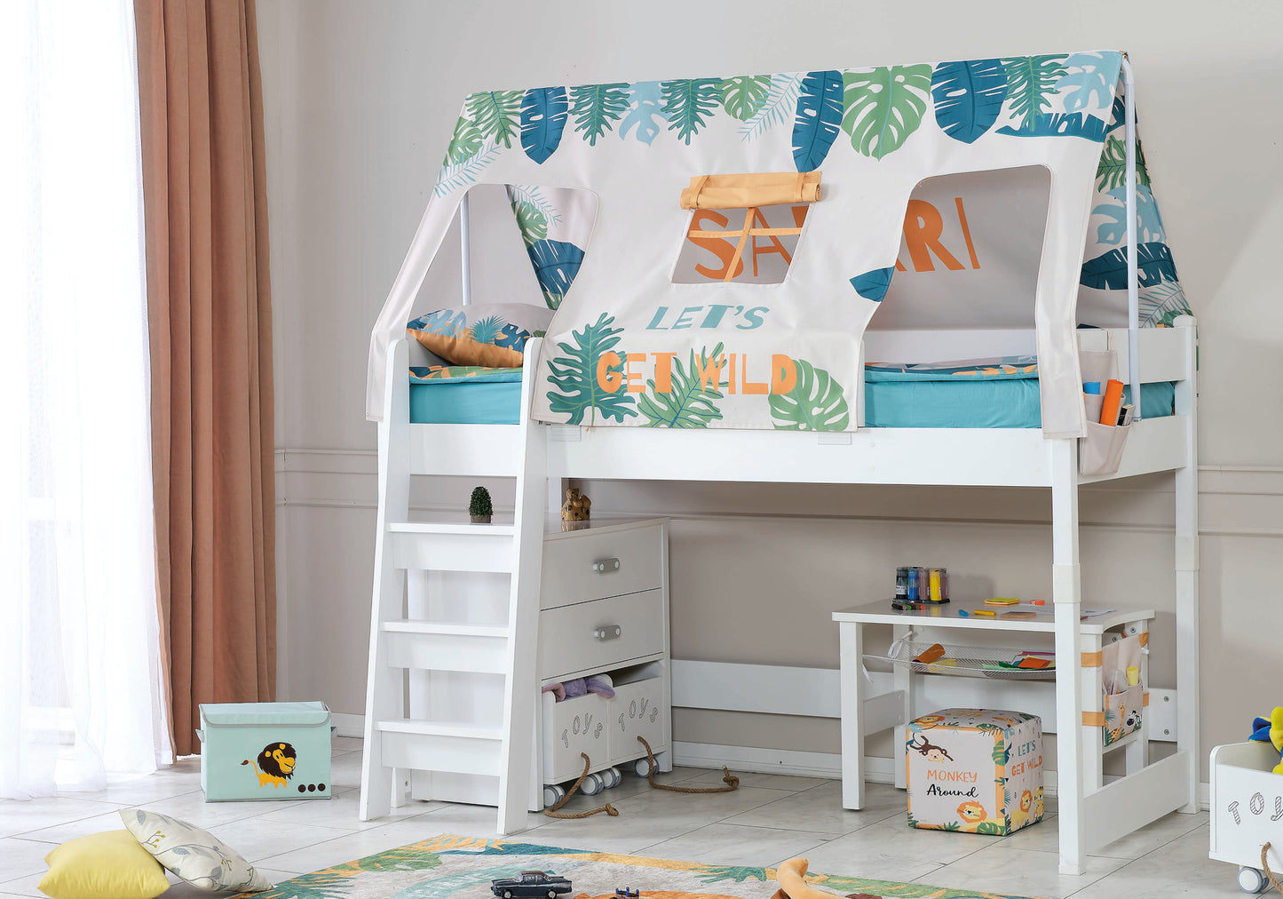 Çocuk Oda Takımı Montessori MY WORLD SAFARİ MAX
