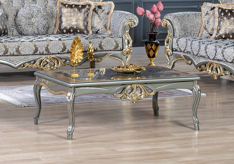 Koltuk Takımı Avangard Gri Gold BUSE