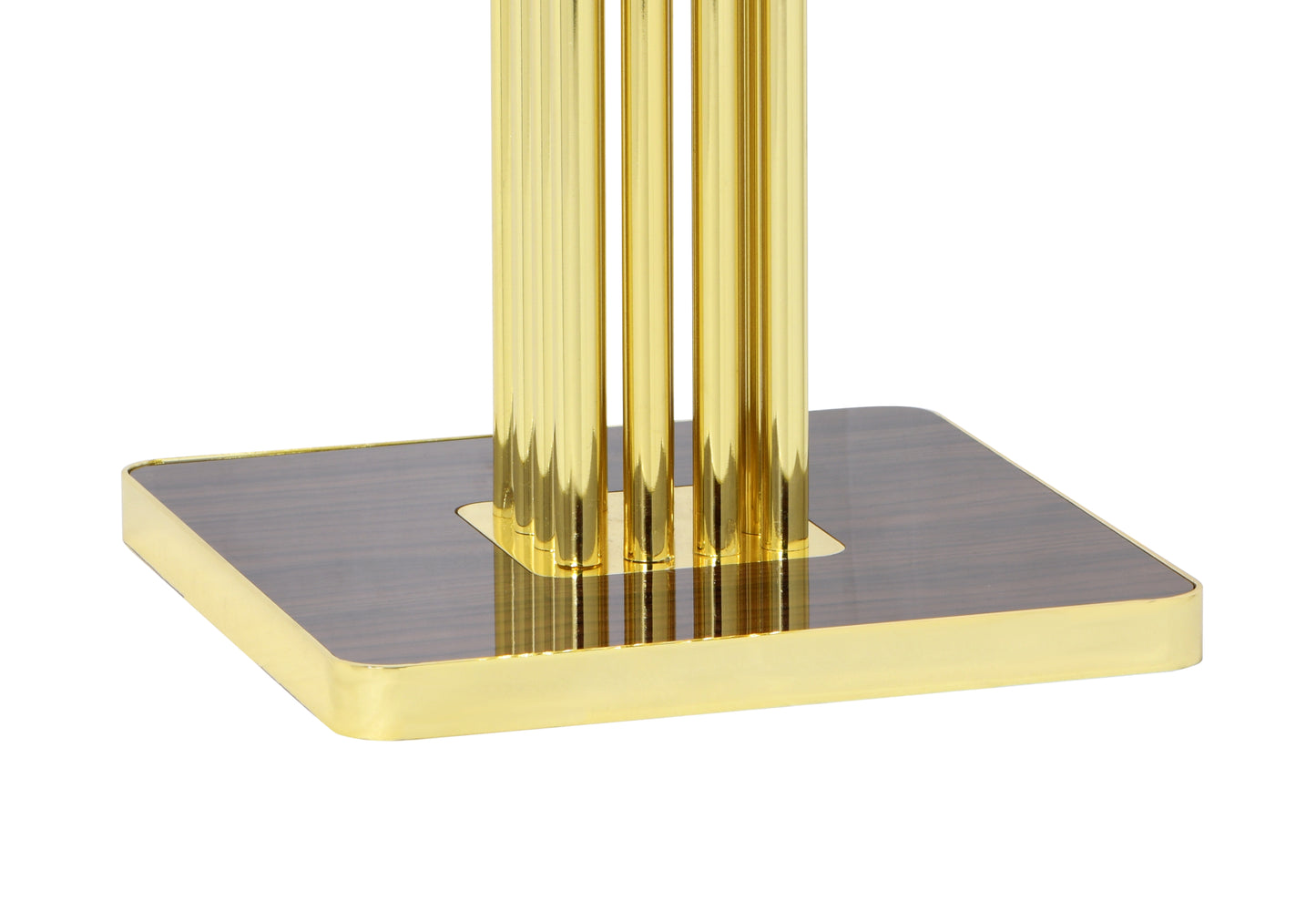 Kare Kısa Latin Ceviz Lambader AURA