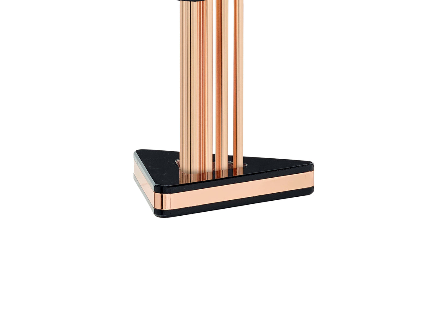 Üçgen Kısa Siyah Lambader AURA