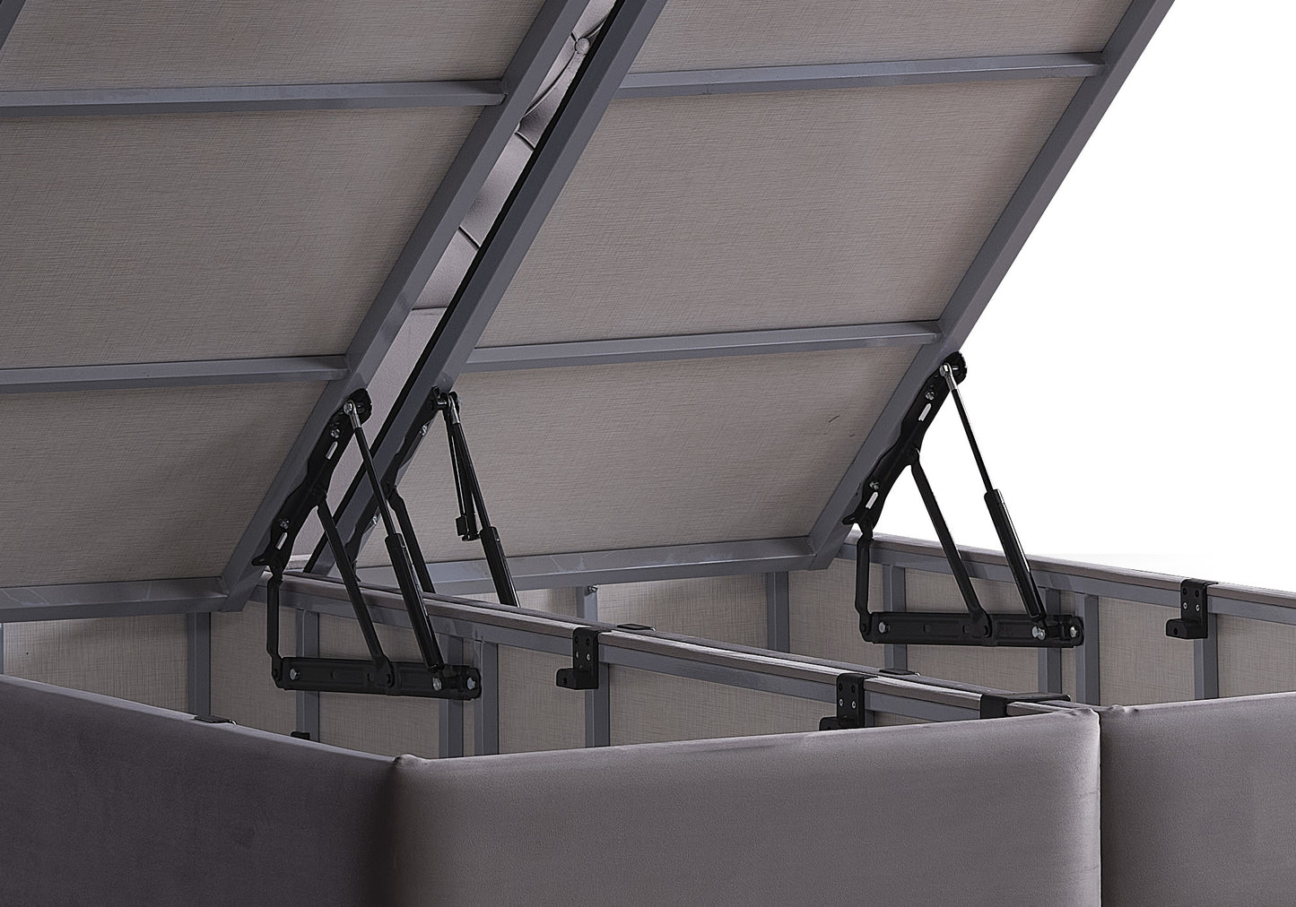 Baza Başlık Seti Modern Gri FANCY