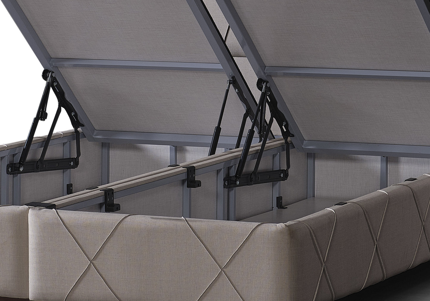 Baza Başlık Seti Modern Bej ALİCE PLUS